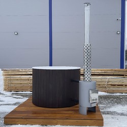 Модульная терраса из термососны - товар раздела Купели для бани
