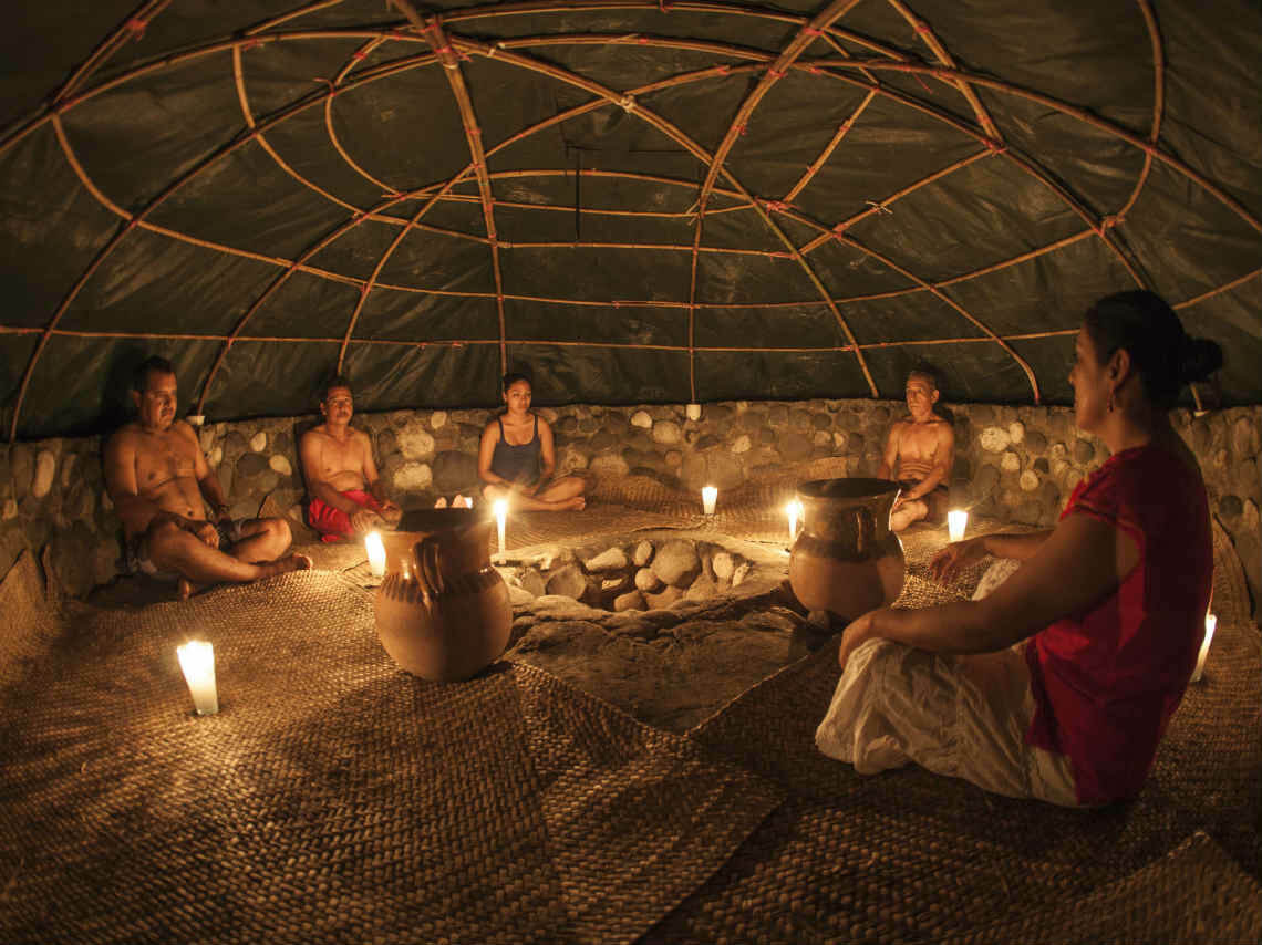 ритуал Мексиканской бани Темаскаль